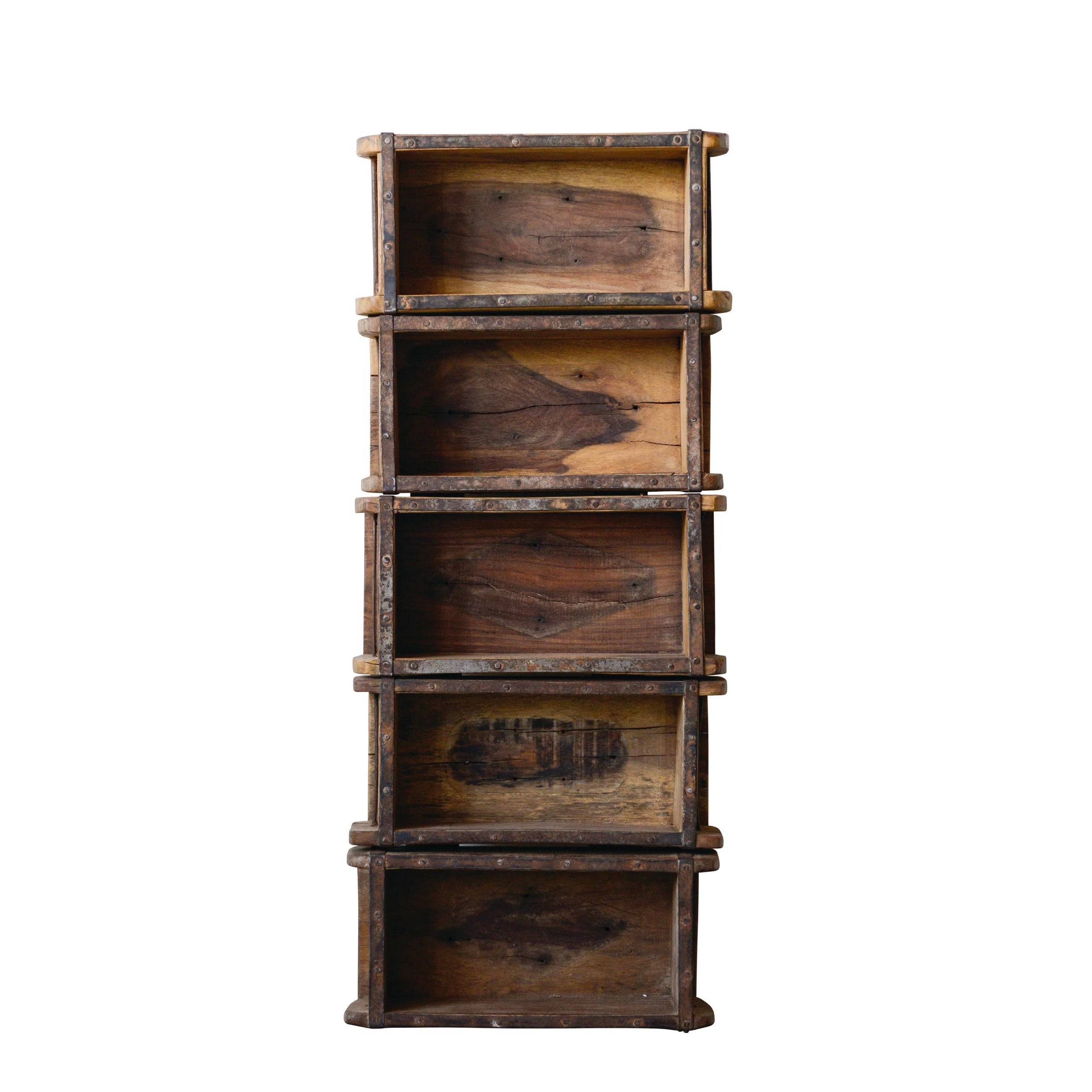 Single Rustic Wood Brick Mold, Farmhouse Brick Mould Box Shelf Storage –  The Old Grainery